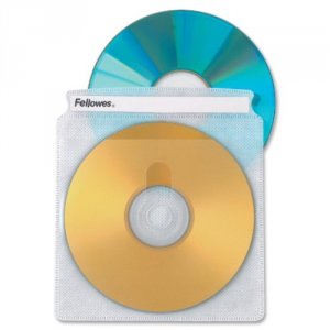 Fellowes 90659 Double-sided Cddvd Sleeves - 50  Pack - Sleeve - Plasti