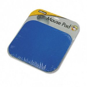 Fellowes 58021 Mouse Pad - Blue - 0.13 X 9 X 8 Dimension - Blue - Poly