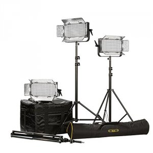 Ikan ID500-PLUS-3PT-KIT Kit With 3 X Id500-v2 Lights, Yoke, And Ab Mou