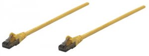 Intellinet 344920 Patch Cable Cat6 Utp Yellow 1ft Snagless Boot