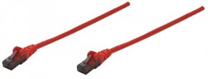 Intellinet 343329 Patch Cable Cat6 Utp Red 1ft Snagless Boot