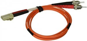 C2g 37400 1m Lc-st 50125 Om2 Duplex Multimode Pvc Fiber Optic Cable