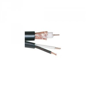 C2g 43115 Siamese Rg59u Coaxial Cable With 182 Power Cable