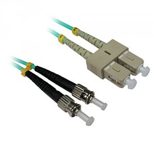 Addonics ADD-ST-SC-7M5OM4 Addon 7m Sc To St Om4 Aqua Patch Cable