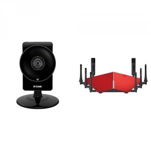 D-link DCS-960L Dcs 960l Hd 180-degree Wi-fi Camera