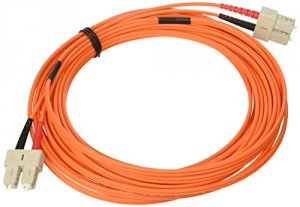 C2g 37277 Sc-sc 62.5125 Om1 Duplex Multimode Fiber Optic Cable (plenum