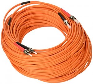 C2g 36378 30m St-st 50125 Om2 Duplex Multimode Fiber Optic Cable