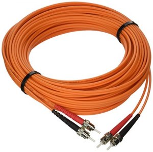 C2g 38643 St-st 62.5125 Om1 Duplex Multimode Fiber Optic Cable (plenum