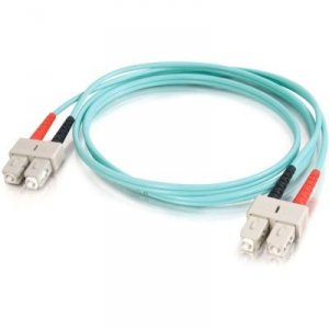 C2g 11018 5m Sc-sc 10gb 50125 Om3 Duplex Multimode Fiber Optic Cable (