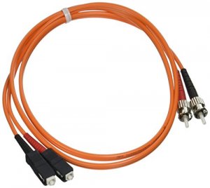 C2g 14545 1m Sc-st 50125 Om2 Duplex Multimode Pvc Fiber Optic Cable (u