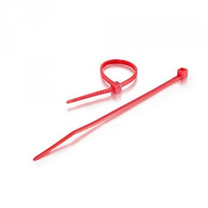 C2g 43206 - Cable Tie - Red - 7.5 In (pack Of 100)