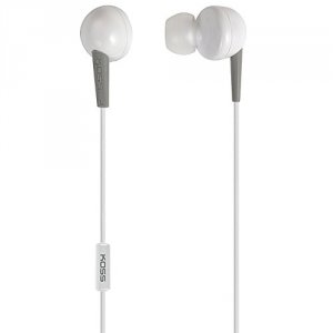 Koss KEB6IW White Earbud With Microphone