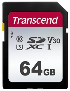 Transcend TS64GSDC300S 64gb Uhs-i U3 Sd Card