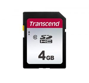 Transcend TS4GSDC300S 4gb, Sd Card, Class10