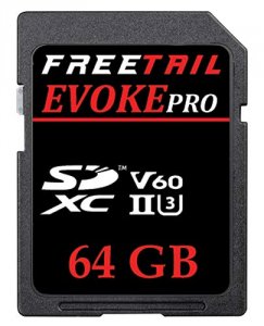 Edge FTSD064A10 Freetail Evoke 64gb 1000x Uhs-ii Sd Card