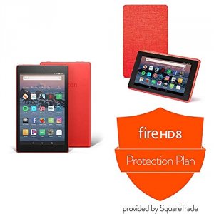 Amazon B078HNTH41 Fire Hd 8 Tablet,alexa, 16gb, Red