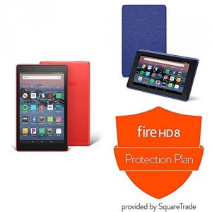 Amazon B078HNTH41 Fire Hd 8 Tablet,alexa, 16gb, Red