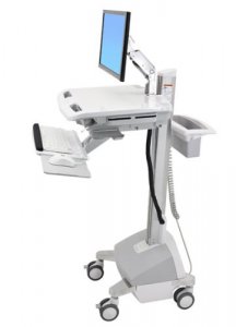 Ergotron SV42-6202-2 Styleview Cart With Lcd Arm, Life Powered, Eu, Sa