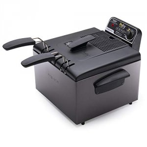 Presto 05489 Pro Deep Fryer Blk Stainless