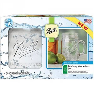 Newell 1440016011 Ball Drinking Jars 24oz 4pk