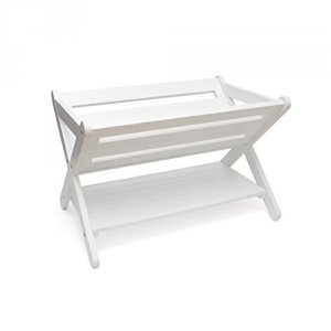 Lipper 522W Kid Book Caddy W Shelf White