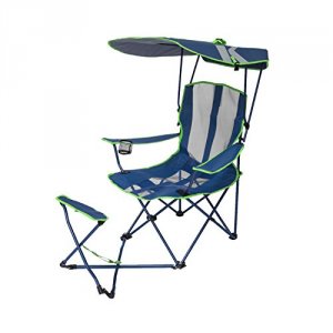 Swimways 80346 Orig Canopy Chair Ottoman Navy