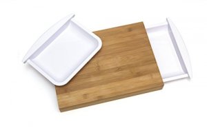 Lipper 8820 Cutting Board Bamboo W 2trays