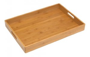 Lipper 8865 Bamboo Serving Tray Solid