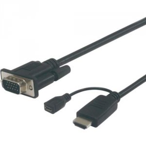 Visiontek 901218 Hdmi To Vga 2m Cable