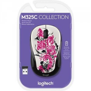 Logitech 910-005341 M325c Floral Spiral