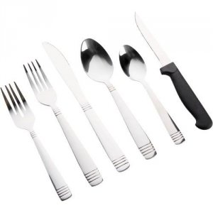 Gibson 91459.55 Home Palmore Plus 55 Piece Flatware Set