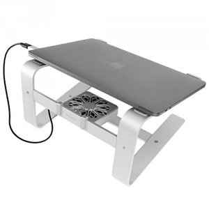 Macally ASTANDFAN Aluminum Latptop Stand Fan