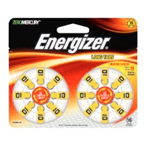 Energizer AZ10DP16 Battery Hearing Aid