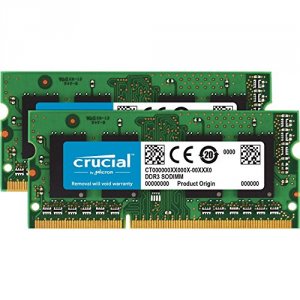 Crucial CT2K16G3S186DM 32gb Kit 16gbx2 Ddr3l 1866 Mts