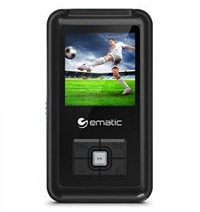 Ematic EM208VIDBL 1.5 Mp3 Video Player Black