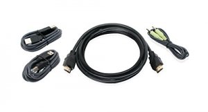 Iogear G2L802UTAA3 6ft Hdmi Usb Kvm Cable Kit