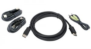 Iogear G2L903UTAA3 10ft Usb Displayport Kvm Cable