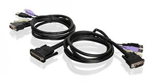 Iogear G2L9D03U 10ft Dvi Usb Kvm Cable  Audio