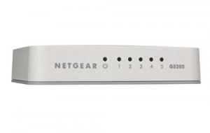 Netgear GS205-100PAS 5 Port Gigabit Switch