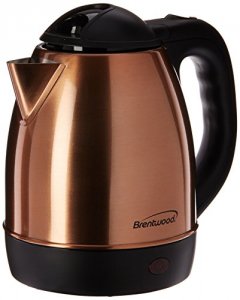 Brentwood KT-1770RG Cordless Elec Kettle 1.2l Rose