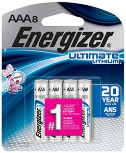 Energizer L92SBP-8 Ultimate Lithium Aaa Batteries, 8 Pack - For Camera