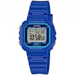 Casio LA20WH-2A Ladies Color Digital Watch Blu