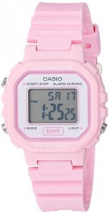 Casio LA20WH-4A1 Ladies Color Digital Watch Pnk