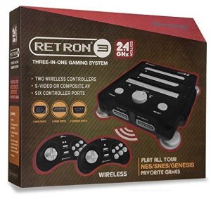 Hyperkin M07168-OB Retron3  3in1 Cnsl Blk