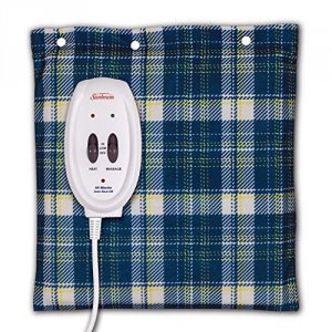 Newell MNV730-000-000U Sunbeam Heating Pad Blue Plaid