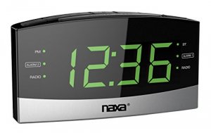 Naxa NRC-181 Bt Alarm Clock W Usb Chrgr Prt