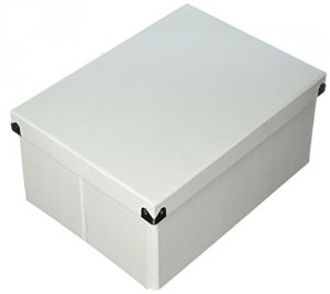 Samsill PNS04LSWE2 Med Document Box Wh 2 Pk