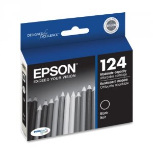 Original Epson T124120 Durabrite  Ink Cartridge - Inkjet - 170 Pages -