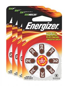 Energizer AZ312DP-8 Hearing Aid Size 312 8-pk