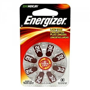 Energizer AZ312DP-8 Hearing Aid Size 312 8-pk